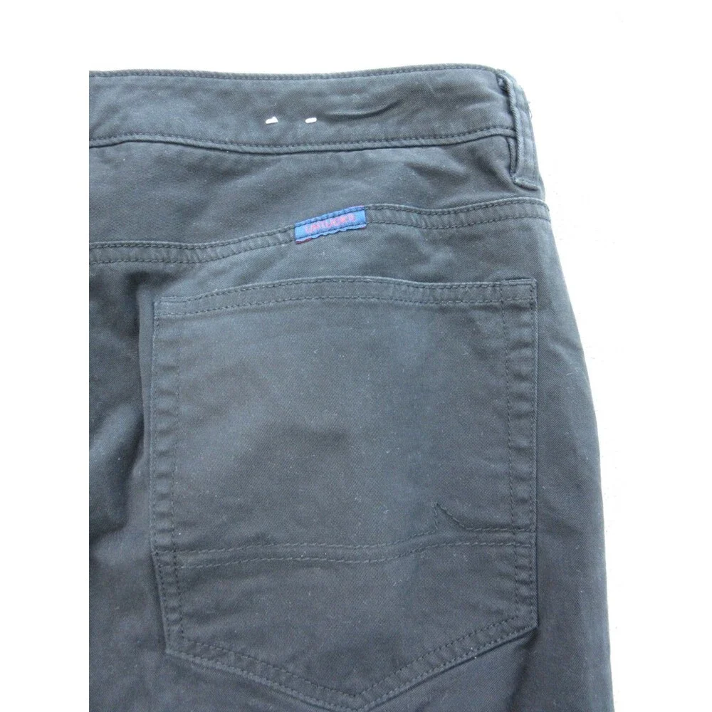 Untuckit Pants Mens 36x33 (Actual 34x 30) Relaxed Fit Straight Leg Black Chino